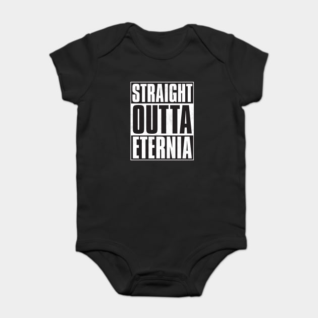 Straight Outta Eternia Baby Bodysuit by Woah_Jonny